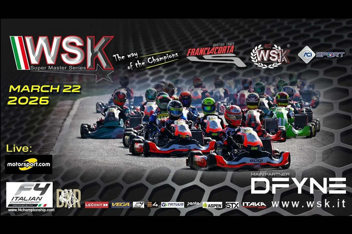 WSK Super Master Series cierra en Franciacorta con récord de participación