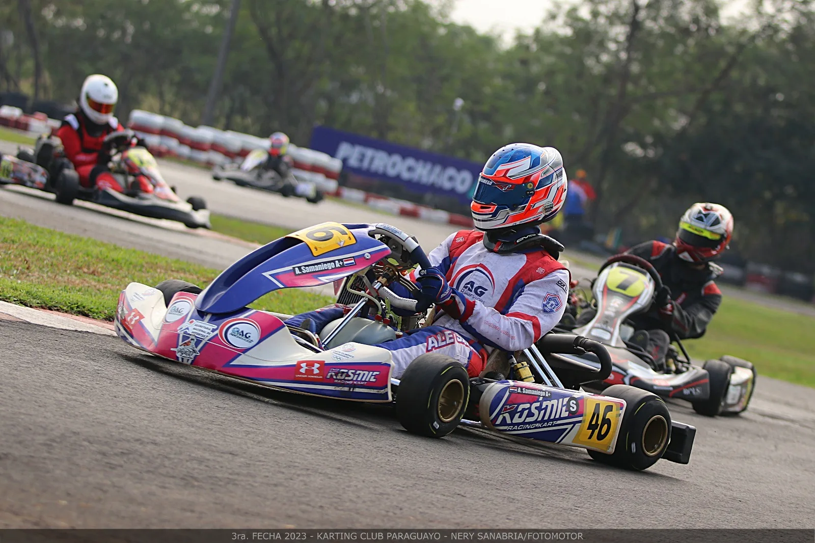 Tercera fecha del Nacional de Karting: drama climático en Ñu Guazú