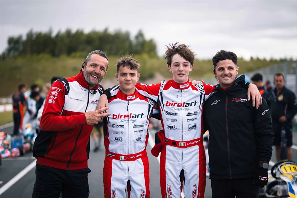 Birelart mejora su competitividad en el campeonato europeo de karting