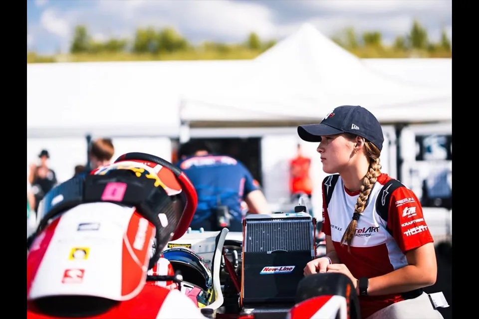 Julia Angelard prepara su salto a los monoplazas tras destacarse en karting
