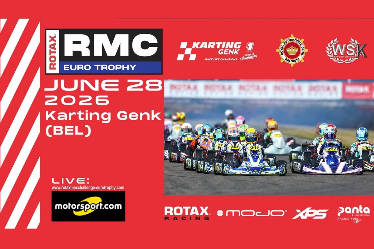 WSK RMC Euro Trophy 2026: espectáculo en Genk con 250 pilotos en competencia
