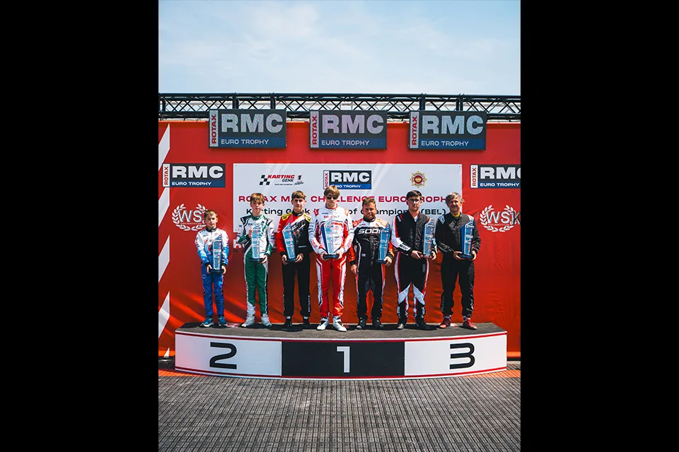 Genk acogió la tercera fecha del Rotax MAX Challenge Euro Trophy con 214 pilotos