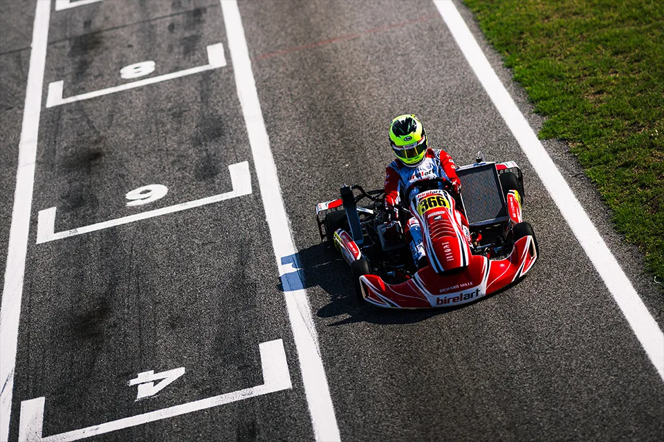 Birelart lucha por el podio en la final del Europeo KZ2 en Sarno