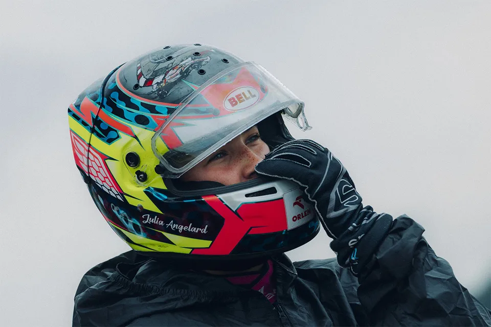 Julia Angelard se prepara para el desafío del Autodrom Słomczyn