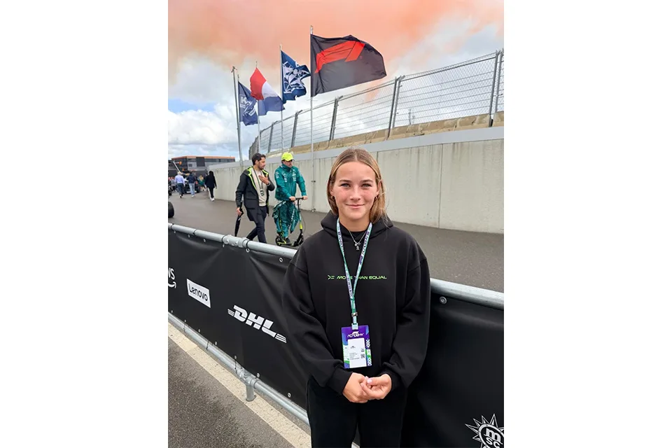 Julia Angelard rumbo a Franciacorta para disputar la Final Cup del WSK