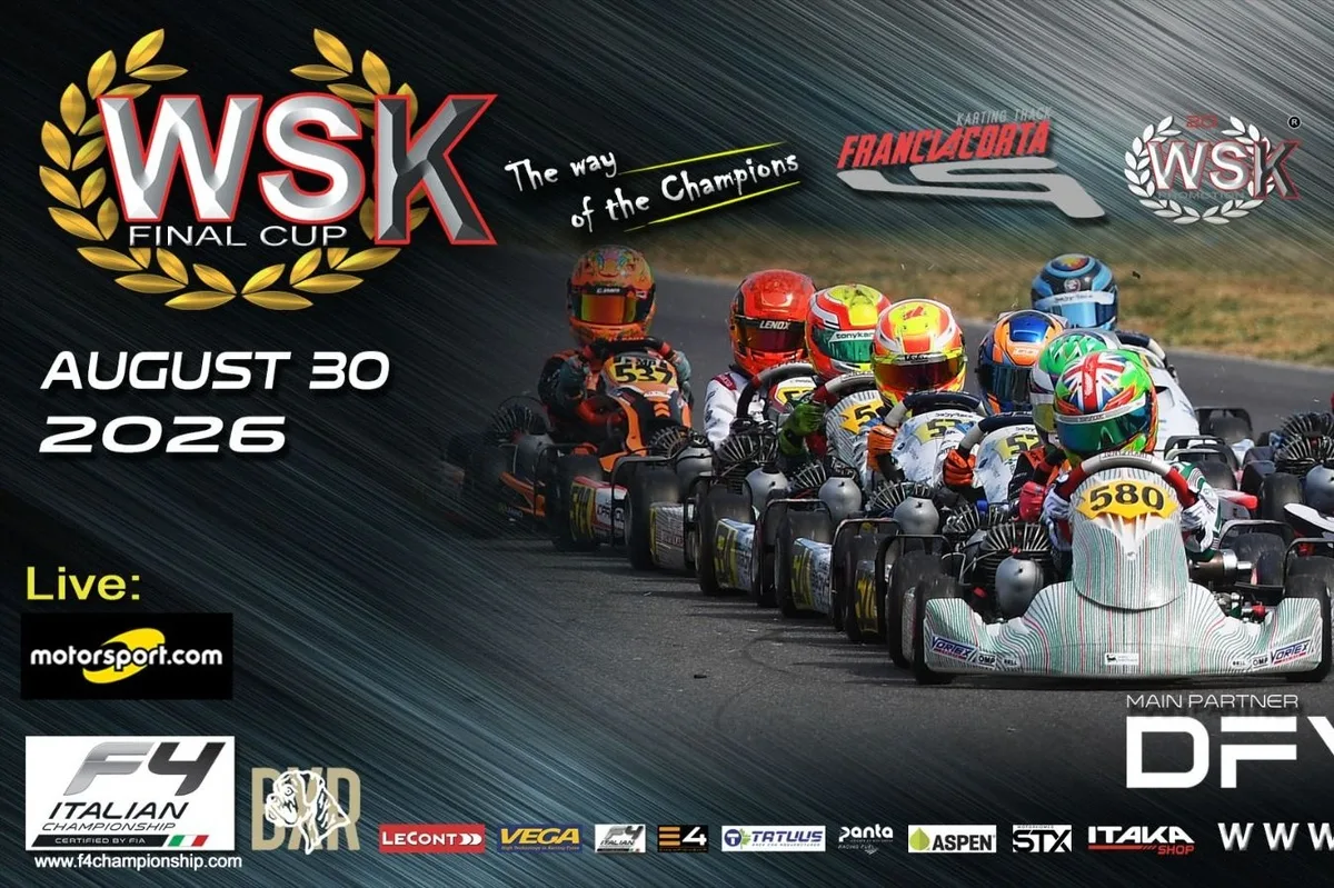 WSK Final Cup: comienza la recta final de la temporada en Franciacorta