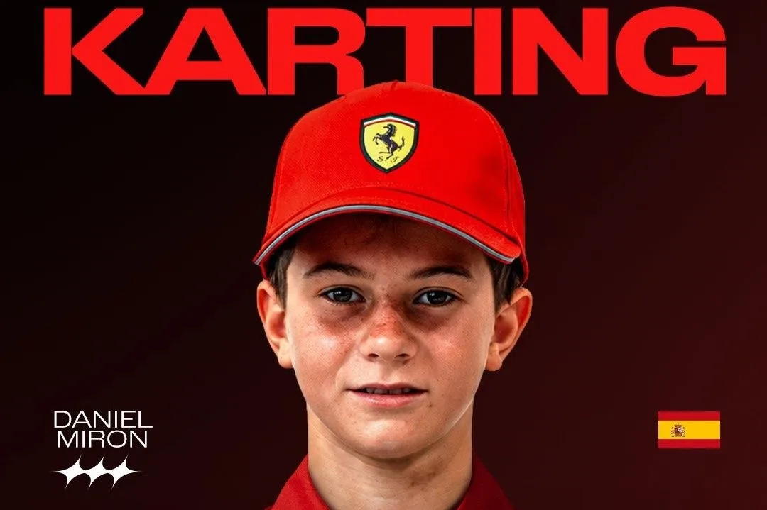 Daniel Mirón ficha con la Academia de Pilotos de Ferrari para 2027