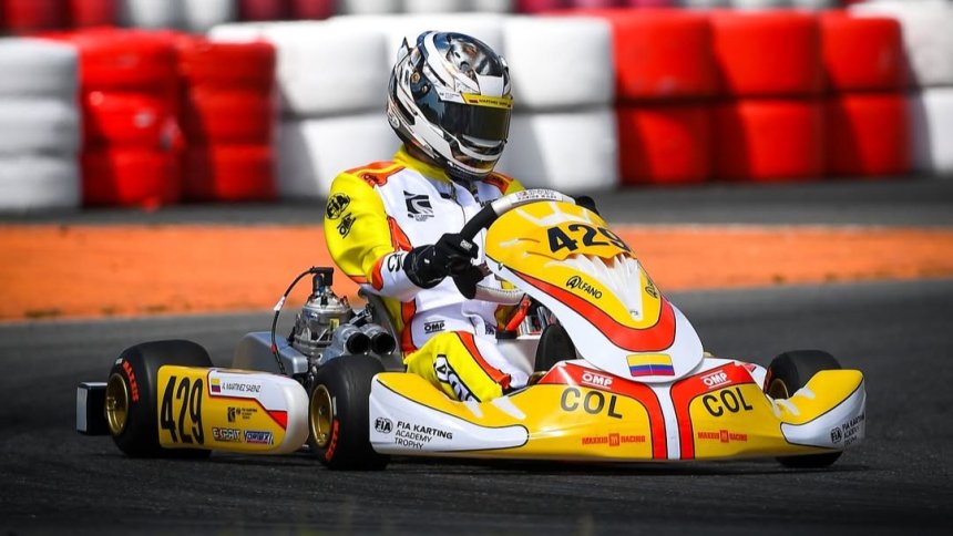 Amador Martínez Brilla con un Segundo Lugar en el Campeonato Europeo de Karting 2025